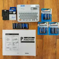 Mint Condition With Accessories Brother P Touch 2000 Label Maker