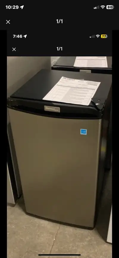 I'm selling a new Danby mini fridge, perfect for a dorm, office, or small apartment, providing conve...