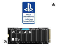 Western Digital 1TB SN850 NVMe SSD for PS5 Consoles Solid State 