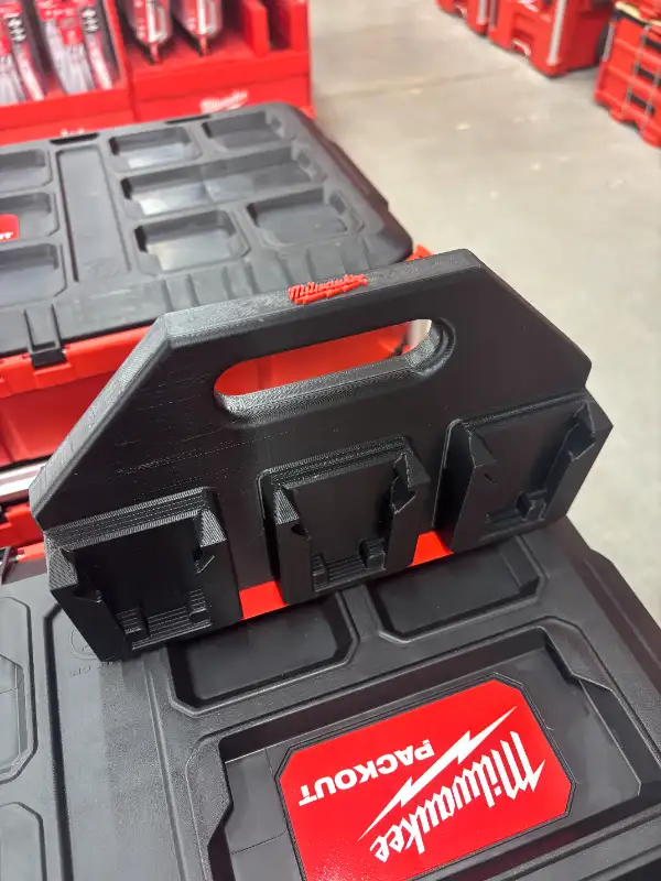 Milwaukee M18 Battery Caddy Holder 6-Pack (Custom), Packout in Power Tools in Markham / York Region - Image 10