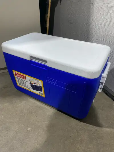 Blue Coleman Cooler, View more