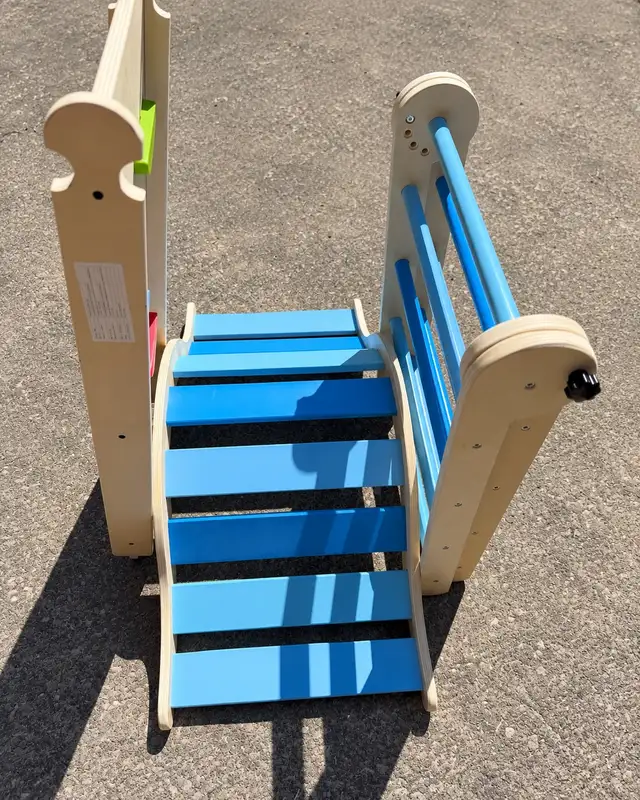 3-Piece Wooden Pikler Climbing Set with Ramp & Arch in Toys in St. Catharines - Image 7