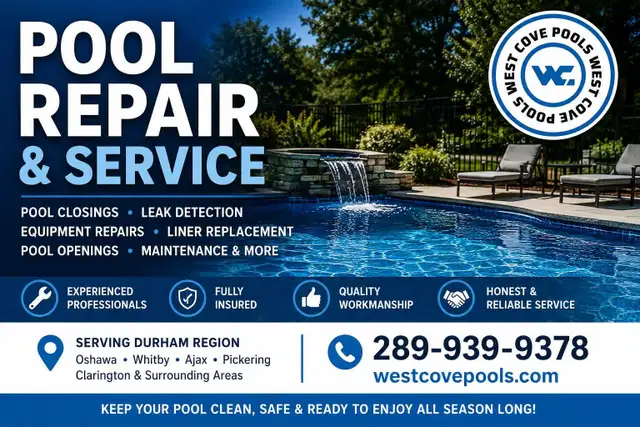 POOL REPAIR & SERVICE | POOL CLOSINGS |