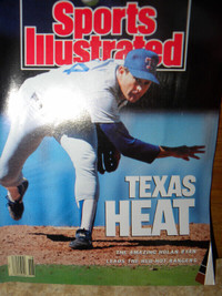 Nolan Ryan Sports Illustrated May 1, 1989 Cover Story+Photos