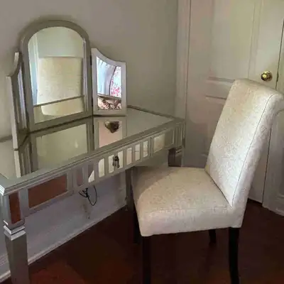 Vanity Desk and Chair, View more