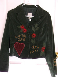 Bluenotes "Class Rocks" School Jacket ---GirlsXL/Teen Small