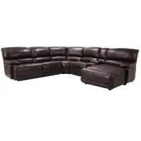 Wayfair: Carnegie 2 recliner Sectional with Chaise Lounger