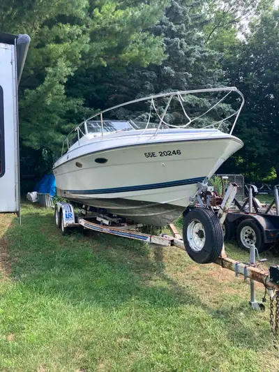 Inboard outboard Volvo out drive powered by a 351 V8 Cutty cabin
