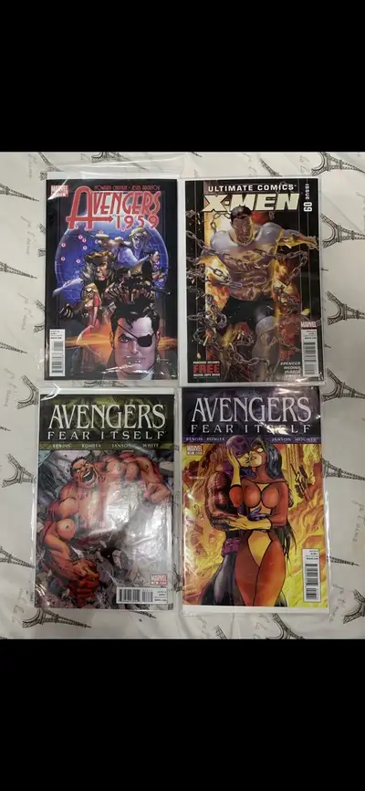 Marvels Comic Books (4 Comic books), View more