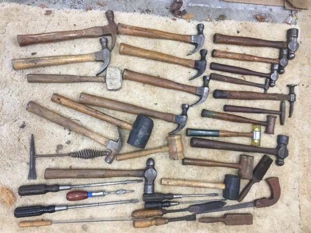 Vintage Hand Tools with Wooden Handles in Arts & Collectibles in Oshawa / Durham Region