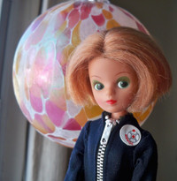 RARE 1970s Mary Quant, Bendleg/TNT “Havoc” Doll (Model Toys)