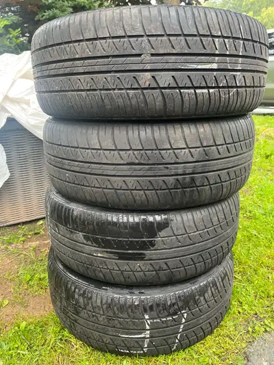 Set of 4 winter tires for sale - 205/55/R16. No longer have the vehicle these tires were for and no...