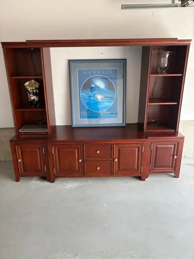 quality wood entertainment unit, View more