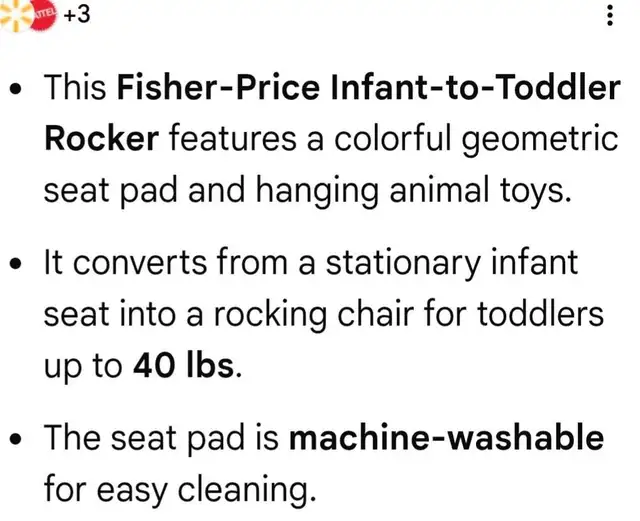 Baby/toddler sit up seat/vibrating/ rocking chair in Playpens, Swings & Saucers in Edmonton - Image 3
