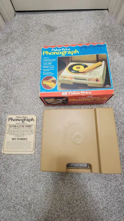 Fisher Price Phonograph Record Player (1978), View more