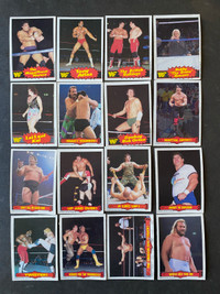 1985 WWF Trading Cards: Series II (33/75 Cards: O Pee Chee)