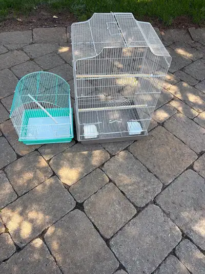 Free- Two Bird Cages, View more