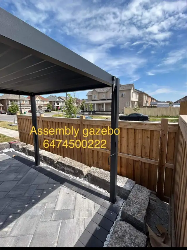assembly gazebo  in Patio & Garden Furniture in Markham / York Region - Image 4