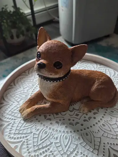 Beautiful Life-Size Sandicast Chihuahua, View more