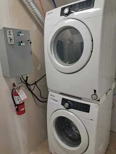 No more commercial washer and dryers., View more