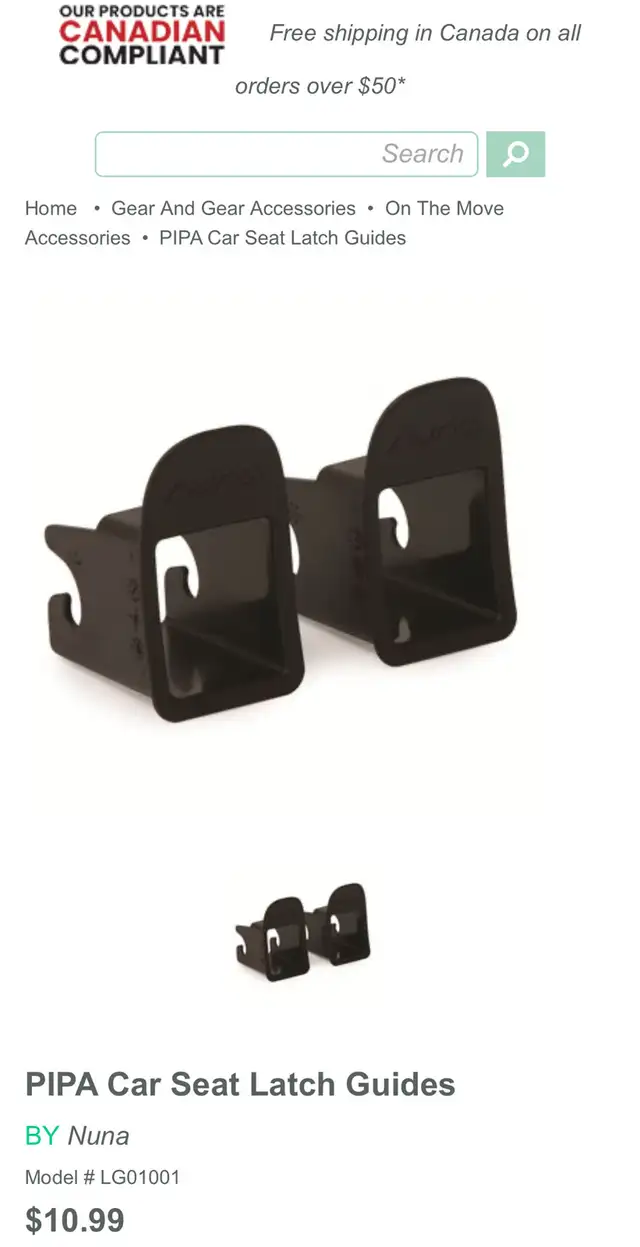Nuna Pipa Car Seat Latch Guides in Strollers, Carriers & Car Seats in Kitchener / Waterloo - Image 3