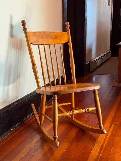 Wooden Rocking Chair, View more