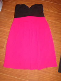 Club Monaco black & pink dress, size 10