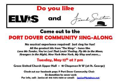 ELVIS/SINATRA COMMUNITY SING-ALONG, View more