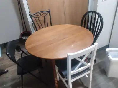 Round Wooden Dining Table, View more