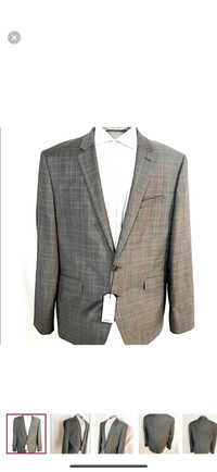 EXPRESS - Grey plaids suit jackets - NEW