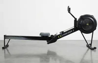 Like new, lightly used Black Model D - Concept2 rowing machine with PM5 monitor was fully serviced b...
