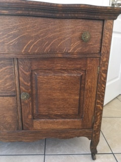 Antique Washstand -- Quarter Sawn Oak in Other in Peterborough - Image 3