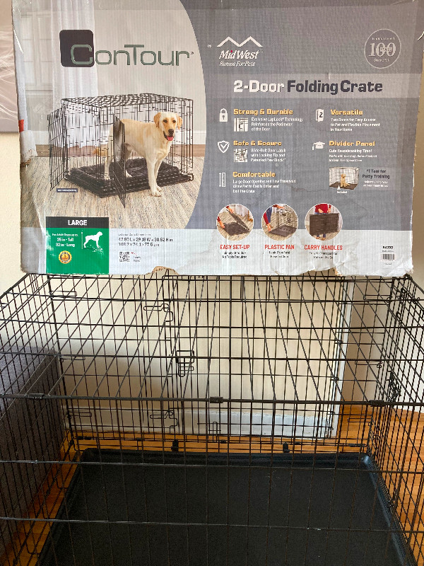 Cage pour chien de grande taille dans Accessoires  à Ville de Montréal