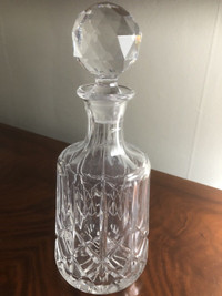 Crystal decanter 10”