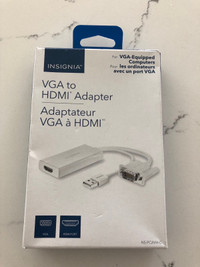 Insignia VGA to HDMI adapter 