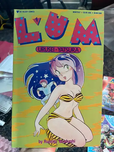 Lum Urusei Yatsura Comic Book #1 Viz Comics 1989 VERY HIGH GRADE, View more