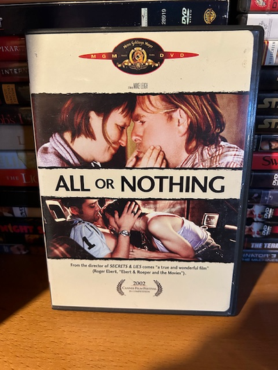 ALL OR NOTHING - Used DVD In Excellent Condition, View more