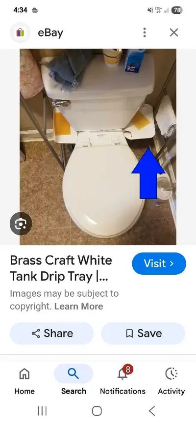 toilet tank drip tray, View more