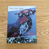 1  Brochure  De Moto Yamaha  Série Star  2001