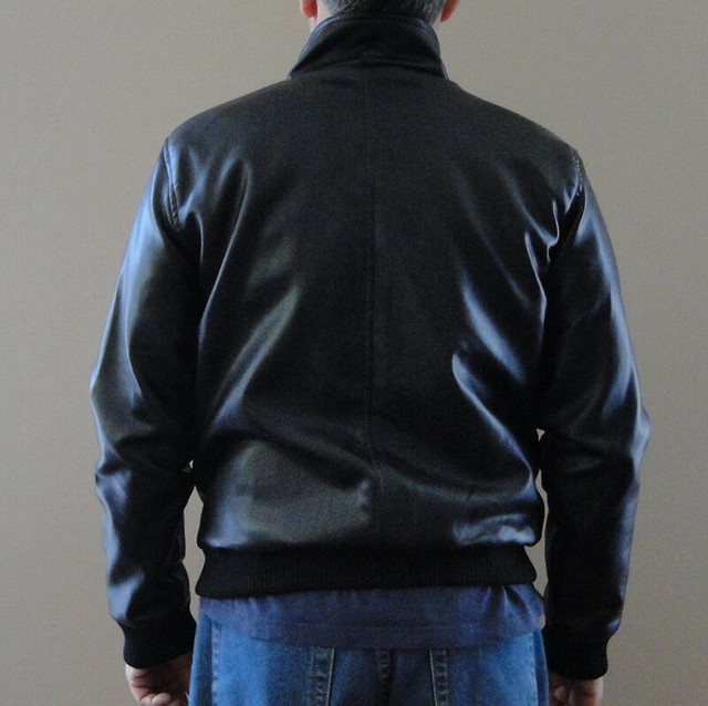 Leather Jacket R.D.G size S in Men's in Peterborough - Image 3