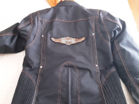 Manteau de moto femme