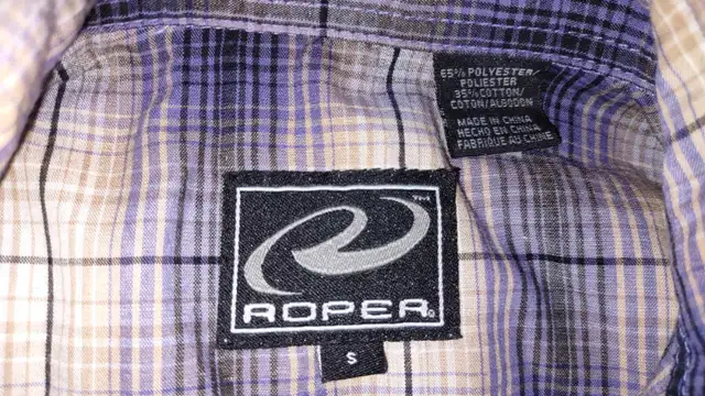 New -- Men's Roper Western Shirt, Size Small -- Yorkton in Men's in Regina - Image 3
