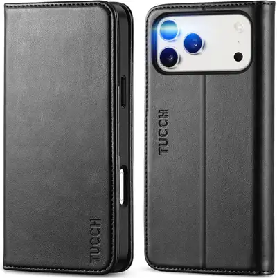 Wallet Case iPhone 17 Pro Max 6.9" Black - New, View more