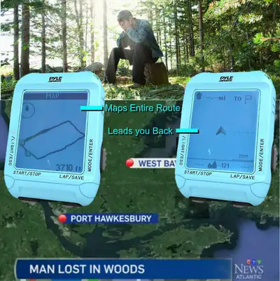 NEW Outdoors GPS Tracker / Bike Computer, View more