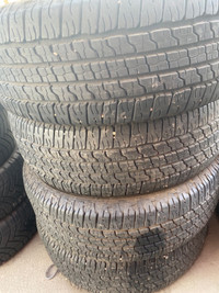 Four Goodyear Wrangler Fortitude 265/70R17 HT  tires