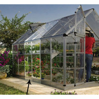 Palram Snap & Grow 6' X 4' Extension Kit - Silver