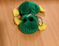 Small Green Plush Platypus with Keyring
