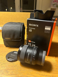 Sony E-mount 24mm f1.4 
