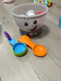 Fisher price color mixing bowl