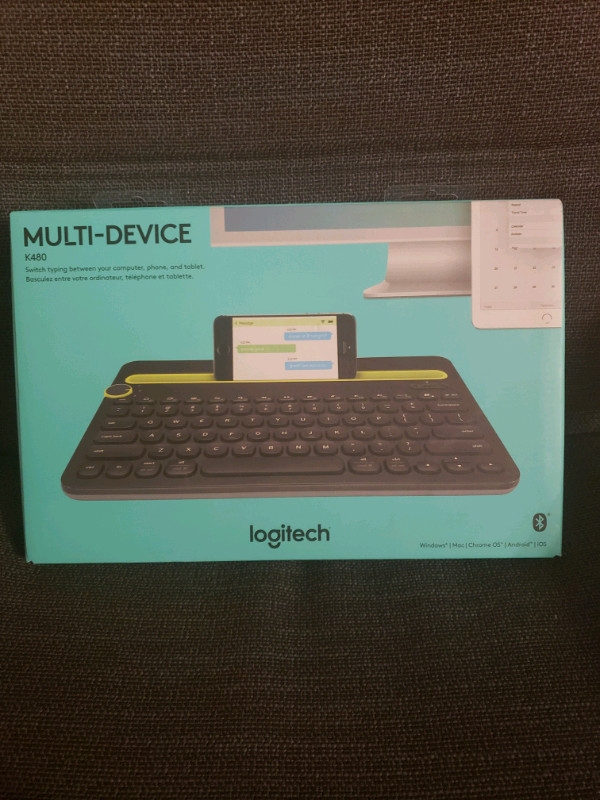 Brand New Logitech Bluetooth Keyboard K480 – Black

 in Mice, Keyboards & Webcams in Markham / York Region - Image 3